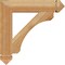 Ekena Millwork Legacy Arts & Crafts Rough Sawn Bracket, Western Red Cedar, 4"W x 22"D x 22"H BKT04X22X22LEC03RWR - alternate 2